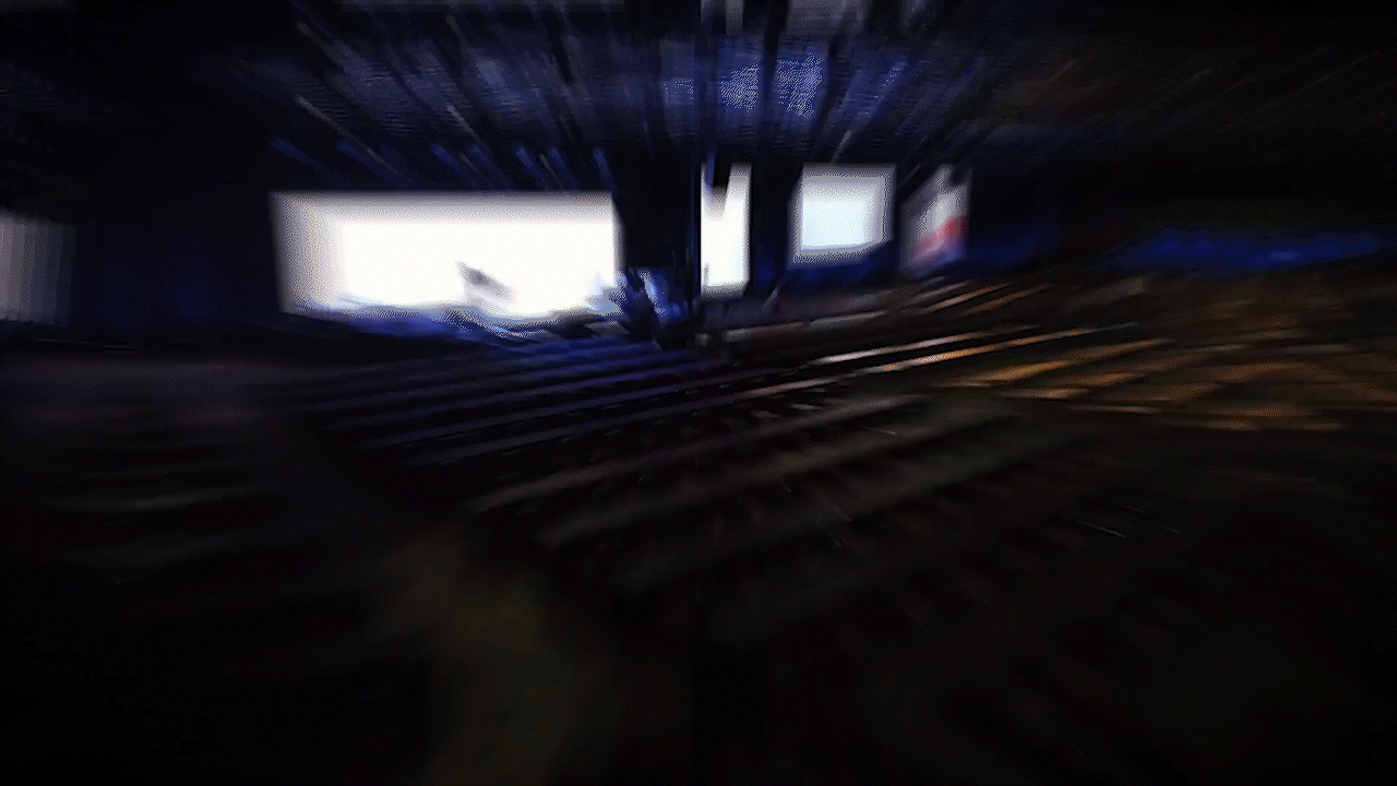 Live corporate event with professional audiovisual production.