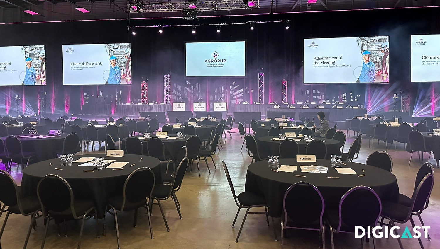 Corporate event for Agropur