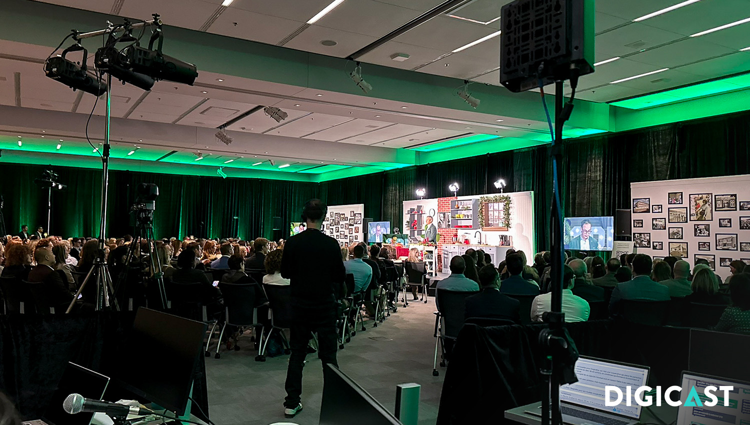 Corporate event for Desjardins